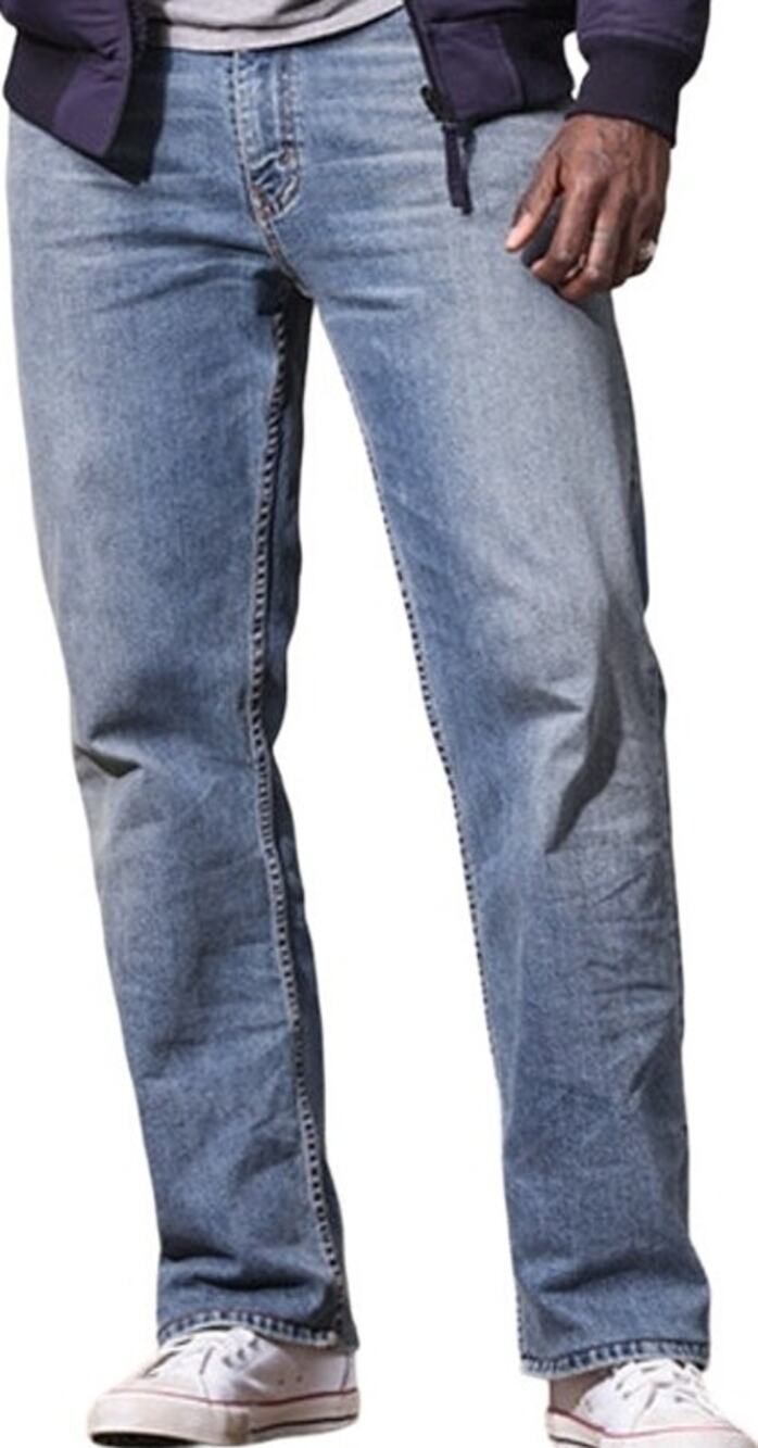 Vintage Levi's Orange Tab 505 Jeans 100% Cotton Relaxed Straight 5-Pocket 35x34